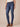 absolution Booty Lift Long 32" Inseam Stretch Blue Denim Jegging Tall Jeggings Mid Rise Skinny Jeans for girls