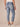 Absolution Light Blue Stretch Denim Ankle Length Skimmer Comfy Petite Jeans For Women