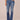 "Ab"solution Blue Denim Petite Itty Bitty Boot Jeans