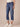 Blue Denim Mid Rise Flex-Ellent Cropped Hem Girlfriend Jean