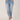 Light Blue Vintage Denim Absolution High Rise Vintage Skinny Raw String Hem Jeans