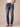 Absolution Blue Vintage Stretch Denim Distressed Straight Leg Jeans Women’s Petite Booty Lift