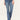 Blue Artisanal Denim "Ab"solution 34" Long Inseam High Rise Itty Bitty Bootcut Jeans