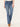 Blue Artisanal Denim "Ab"solution 34" Long Inseam High Rise Itty Bitty Bootcut Jeans