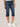 Absolution Mid Rise Cropped Capri Dark Indigo Denim Split Hems Jeans Bamboo Stretch Viscose Tanboocel Soft Denim