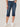 Absolution Mid Rise Cropped Capri Dark Indigo Denim Split Hems Jeans Bamboo Stretch Viscose Tanboocel Soft Denim