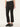 Black Denim "Ab"solution High Rise Fray Hem Itty Bitty Flare Cropped Jeans