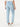 Light Blue "Ab"solution High Rise Slim Straight Petite Carpenter Jean