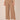 Toasted Coconut Absolution Skyrise Double Button Front Seam Wide Leg Petite Pant