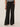 Black "Ab"leisure High Rise Patch Pocket Wide Leg Utility Pant