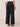 Black Ableisure High Rise Patch Pocket Self Tie Utility Wide Leg Petite Pant