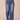 Mid Blue Denim Absolution Skyrise Tulip Hem Wide Leg Jean