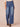 Mid Blue Denim Absolution Skyrise Tulip Hem Wide Leg Jean