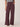 Deep Burgundy "Ab"leisure Skyrise Wide Leg Pull On Pants