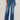 Blue Denim Absolution High Rise Wide Leg Petite Jean