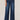 Indigo Denim Absolution High Rise Cargo Wide Leg Petite Jeans