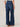 Indigo Denim "Ab"solution High Rise Wide Leg Cargo Pant Jeans