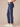 Blue Denim Absolution High Rise Slim Straight Embroidered Cascading D Back Pocket Clean Finish Fray Hem Jeans