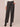 Charcoal Black Absolution Skyrise Pull On Waist Pleated V-Yoke Relaxed Straight Leg Trouser 