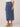 Indigo Denim Absolution Skyrise Back Overlap Slit V-Yoke Cargo Skirt