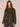 Caper Long Drop Shoulder Sleeve Open Work Round Neck Sweater Top 