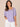 Iris Above Elbow Banded Bubble Sleeve Square Crochet Neck Back Yoke Petite Woven Top