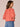 Desert Rose Elbow Blouson Ruffle Edge Sleeve Scoop Neck Novelty Smocking Embroidered Banded Bubble Hem Woven Top