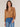 Caramel Three Quarter Blouson Sleeve Ruffle Edge V-Neck Ruched Yoke Button Down Lace Placket Woven Top 