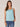 Island Sky Sleeveless Wide Strap Embroidered Ruched Square Neck Scallop Hem Woven Tank Top