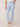 Light Blue Denim Absolution Repreve High Rise Cropped Itty Bitty Boot Flare Embroidered Dye Cut Scallop Edge Hem Petite Jeans