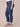 Blue Denim Absolution High Rise Slim Straight Embroidered Cascading D Back Pocket Clean Finish Fray Hem Plus Size Jeans