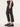 Toffee Black Plaid Plus Size "Ab"solution High Rise Ponte Trouser