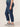 "Ab"solution Indigo Denim Plus Size Slim Straight Trouser Jeans