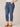 Blue Denim Absolution Skyrise Destroyed Scallop Hem V Yoke Barely Boot Plus Size Jean