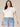 Off White Short Double Ruffle Raglan Sleeve Ruffle V-Placket Scoop Neck Plus Size Knit Top