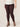 "Ab"solution Ankle Length Plus Size Colored Jegging Deep Burgundy