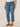 "Ab"solution Blue Denim High Rise Plus Size Cropped Barely Boot