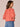 Desert Rose Elbow Blouson Ruffle Edge Sleeve Scoop Neck Novelty Smocking Embroidered Banded Bubble Hem Plus Size Woven Top