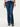 "Ab"solution Itty Bitty Boot Cut High Rise Petite Fray Hem Jeans Dark Indigo Artisanal Denim