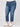 Plus Size Blue "Ab"solution Ankle Crop Jean