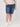 "Ab"solution Blue Plus Size Denim Bermuda Shorts