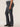 Grey Denim "Ab"solution High Rise Fray Hem Itty Bitty Boot Plus Size Jean