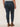 "Ab"solution Ankle Length Plus Size Colored Jegging Orion Blue