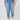 Absolution Light Blue Stretch Denim Plus Size Ankle Length Skimmer Skinny Jeans