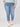 Absolution Light Blue Stretch Denim Plus Size Ankle Length Skimmer Skinny Jeans