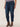 "Ab"solution Blue Artisanal Denim High Rise Ankle Length Skinny Jeans