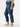 "Ab"solution Blue Denim Cuffed Plus Size Girlfriend Jeans